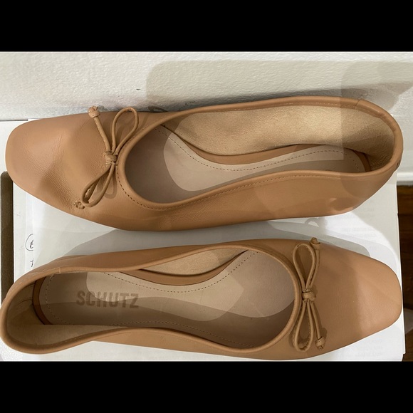 SCHUTZ Square Toe Ballet Flat - Picture 2 of 4